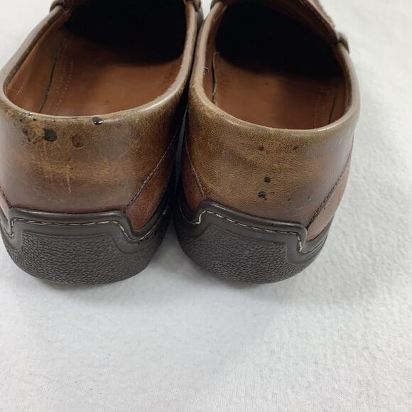 Allen Edmonds Lagrange Handsewn Leather Loafer Size 14 B Mens Brown Slip On main image 8